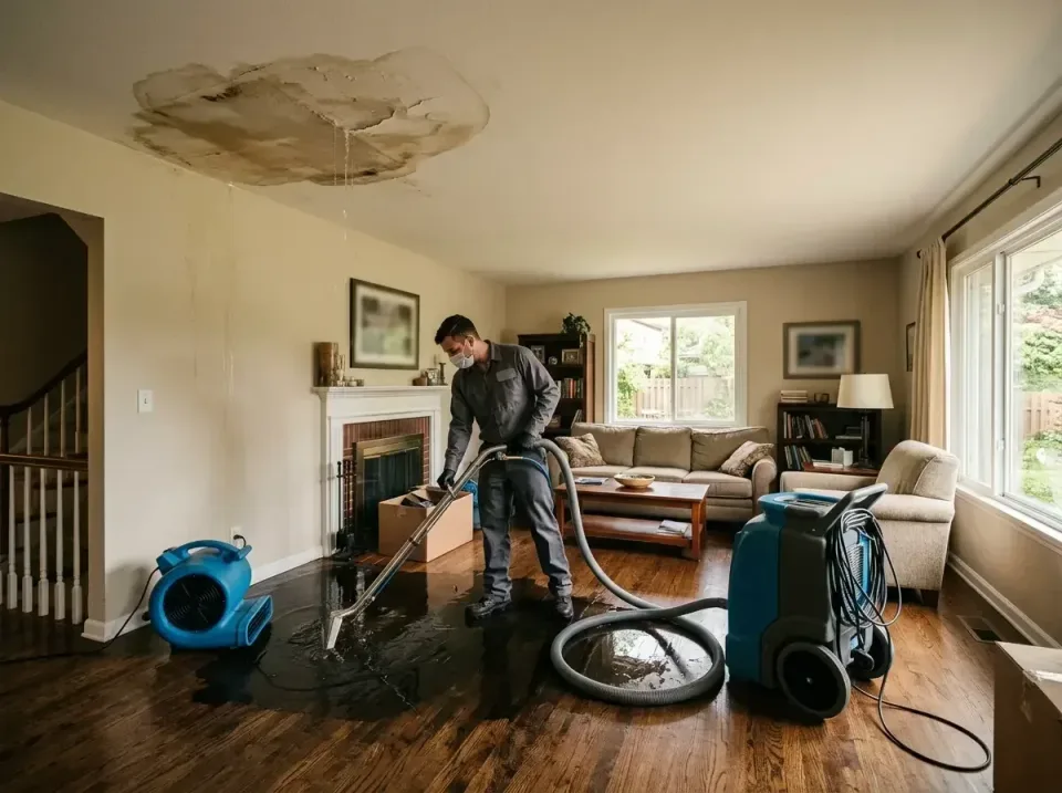 attic-pipe-burst-ceiling-drip-008 — frequently asked questions, Water Damage Restoration & Carpet Care in Middletown, CT